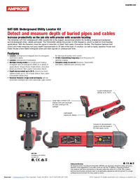 Thumbnail of document Data Sheet - UAT-505 Underground Utilities Locator Kit